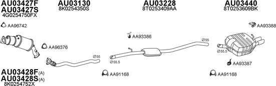 Veneporte 030286 - Система випуску ОГ autocars.com.ua