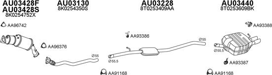 Veneporte 030288 - Система випуску ОГ autocars.com.ua