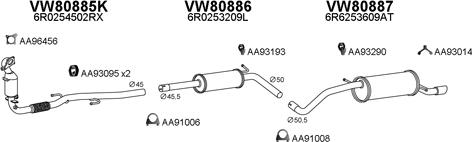 Veneporte 030313 - Система выпуска ОГ avtokuzovplus.com.ua