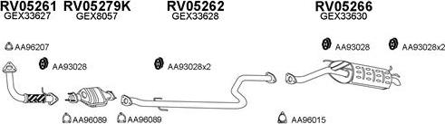 Veneporte 050087 - Система випуску ОГ autocars.com.ua