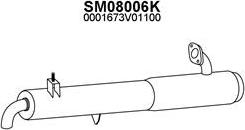 Veneporte 080006 - Система выпуска ОГ autodnr.net