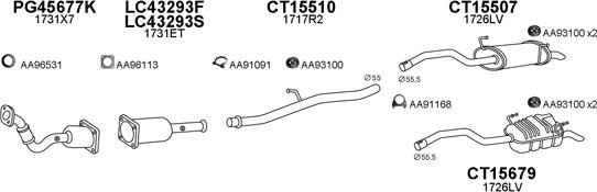 Veneporte 150417 - Система випуску ОГ autocars.com.ua