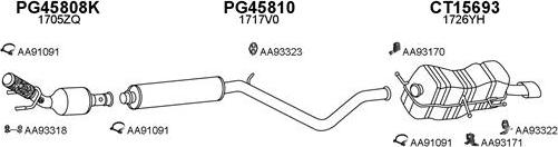 Veneporte 150476 - Система випуску ОГ autocars.com.ua