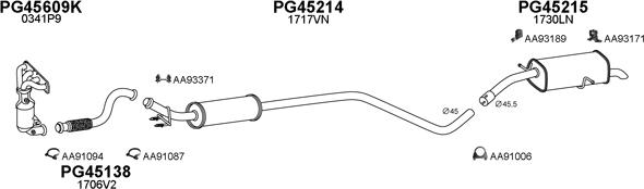 Veneporte 150726 - Система випуску ОГ autocars.com.ua