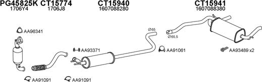 Veneporte 150757 - Система випуску ОГ autocars.com.ua
