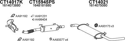 Veneporte 450906 - Система випуску ОГ autocars.com.ua