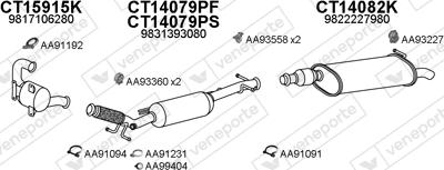 Veneporte 150808 - Система випуску ОГ autocars.com.ua