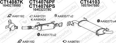 Veneporte 150832 - Система випуску ОГ autocars.com.ua