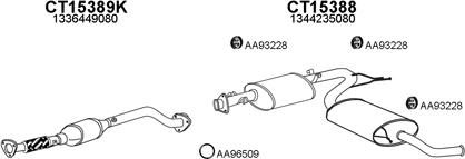 Veneporte 250068 - Система випуску ОГ autocars.com.ua