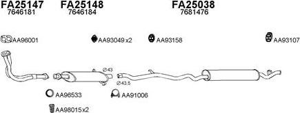 Veneporte 250175 - Система випуску ОГ autocars.com.ua