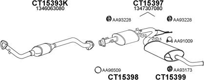 Veneporte 250404 - Система випуску ОГ autocars.com.ua