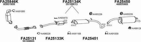 Veneporte 250496 - Система випуску ОГ autocars.com.ua