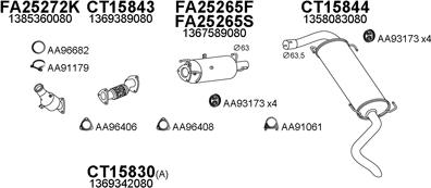 Veneporte 250523 - Система випуску ОГ autocars.com.ua