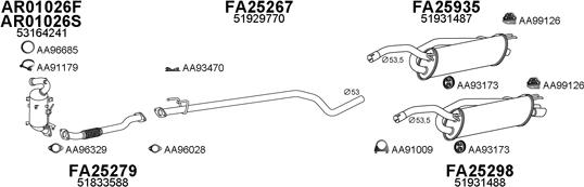 Veneporte 250527 - Система випуску ОГ autocars.com.ua