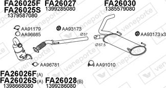 Veneporte 250682 - Система випуску ОГ autocars.com.ua