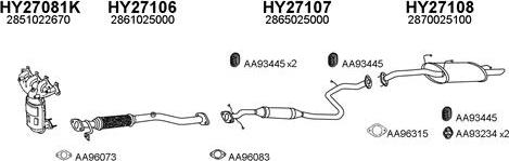 Veneporte 270029 - Система випуску ОГ autocars.com.ua