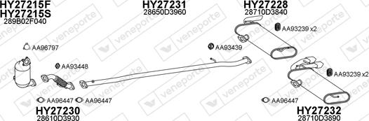 Veneporte 270086 - Система випуску ОГ autocars.com.ua