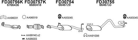 Veneporte 300132 - Система випуску ОГ autocars.com.ua