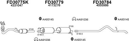 Veneporte 300171 - Система випуску ОГ autocars.com.ua