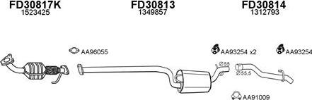 Veneporte 300230 - Система випуску ОГ autocars.com.ua