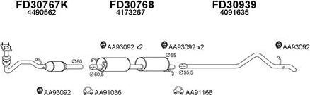 Veneporte 300409 - Система випуску ОГ autocars.com.ua