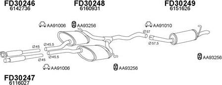 Veneporte 300451 - Система випуску ОГ autocars.com.ua