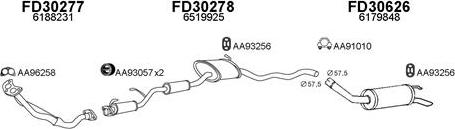 Veneporte 300465 - Система випуску ОГ autocars.com.ua