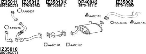 Veneporte 350004 - Система випуску ОГ autocars.com.ua