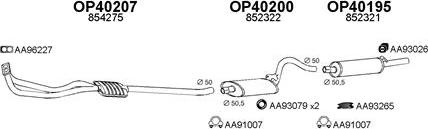 Veneporte 400004 - Система випуску ОГ autocars.com.ua