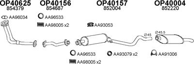 Veneporte 400142 - Система випуску ОГ autocars.com.ua