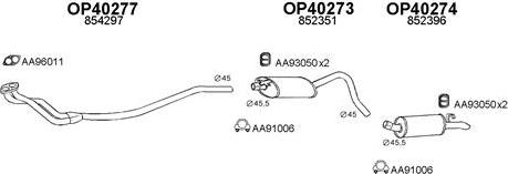 Veneporte 400190 - Система випуску ОГ autocars.com.ua
