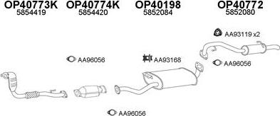 Veneporte 400383 - Система випуску ОГ autocars.com.ua