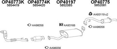 Veneporte 400384 - Система випуску ОГ autocars.com.ua