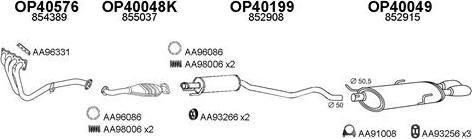 Veneporte 400465 - Система випуску ОГ autocars.com.ua