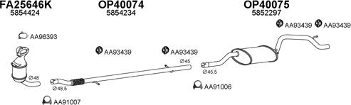 Veneporte 400512 - Система випуску ОГ autocars.com.ua