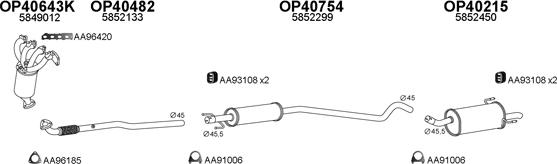 Veneporte 400592 - Система випуску ОГ autocars.com.ua