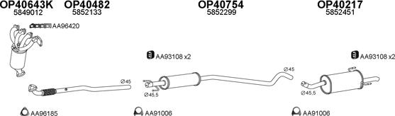 Veneporte 400594 - Система випуску ОГ autocars.com.ua