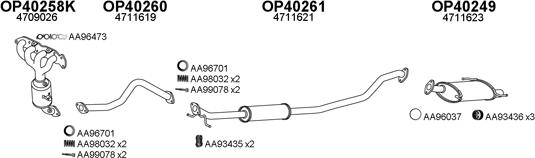 Veneporte 770243 - Система випуску ОГ autocars.com.ua