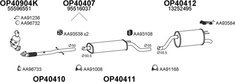 Veneporte 400674 - Система випуску ОГ autocars.com.ua