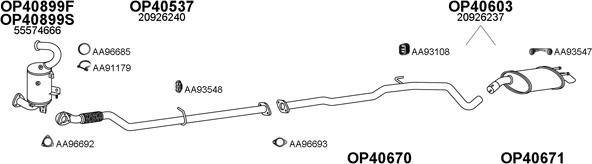 Veneporte 400704 - Система випуску ОГ autocars.com.ua