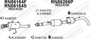 Veneporte 400812 - Система випуску ОГ autocars.com.ua