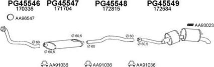 Veneporte 450152 - Система випуску ОГ autocars.com.ua