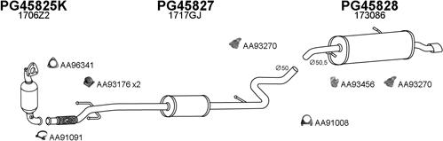 Veneporte 450560 - Система випуску ОГ autocars.com.ua