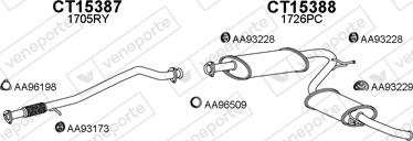 Veneporte 450934 - Система випуску ОГ autocars.com.ua