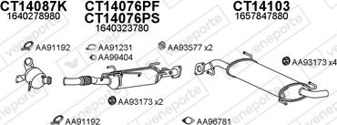 Veneporte 450981 - Система випуску ОГ autocars.com.ua