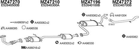 Veneporte 470027 - Система випуску ОГ autocars.com.ua