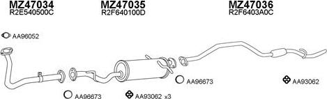 Veneporte 470048 - Система випуску ОГ autocars.com.ua