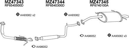 Veneporte 470065 - Система випуску ОГ autocars.com.ua