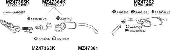 Veneporte 470106 - Система выпуска ОГ autodnr.net