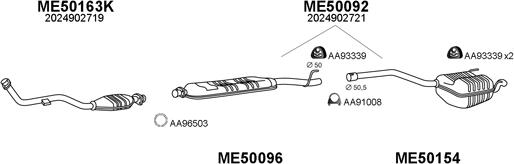 Veneporte 500218 - Система выпуска ОГ autodnr.net